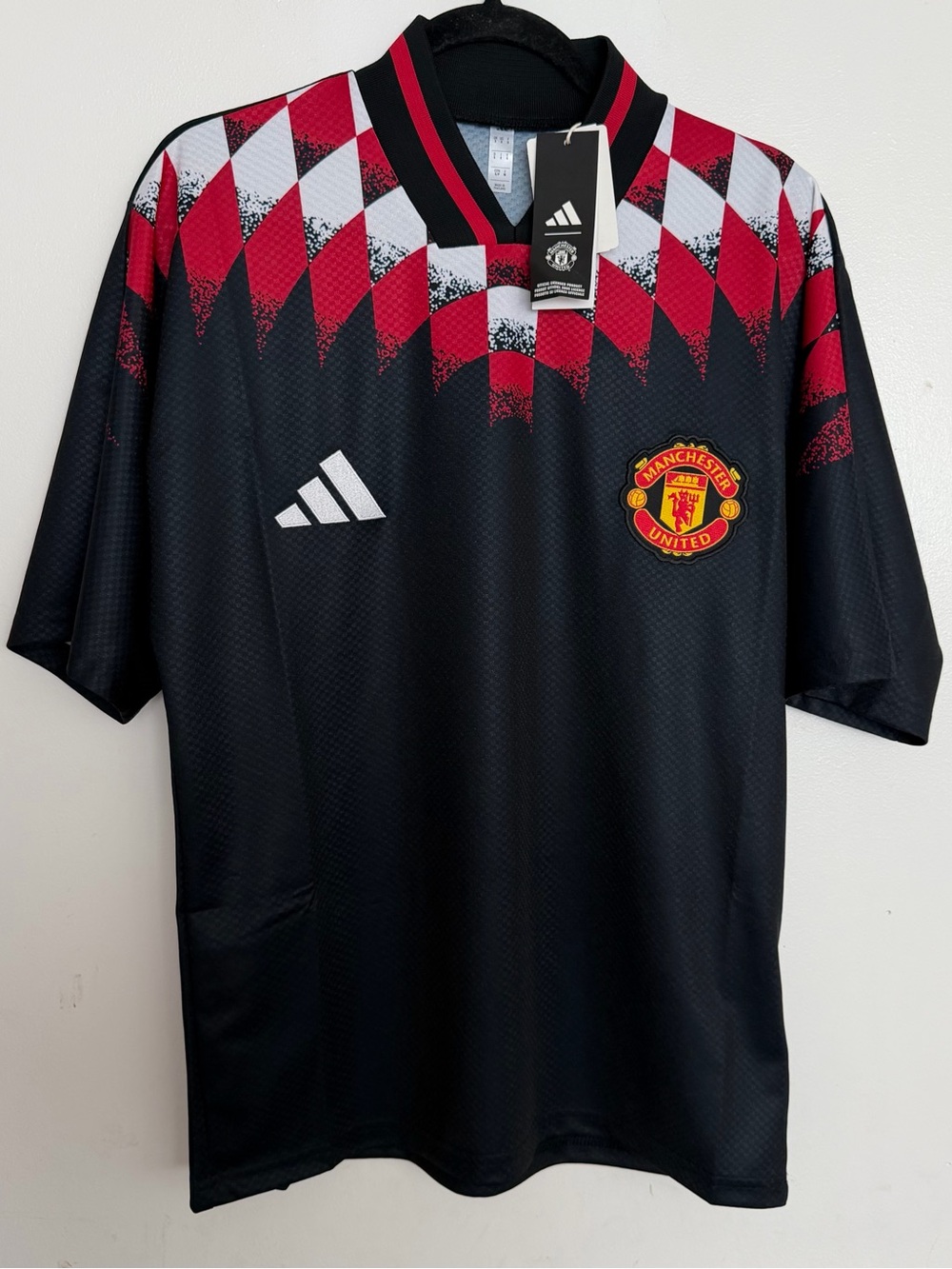 Unisex Adidas Manchester United Black 2026 Stadium Jersey Black Size Small